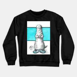 Ferret in Big Shoes Crewneck Sweatshirt